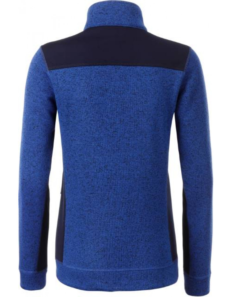 Jachetă de lucru tricotată din fleece pentru femei-groasa